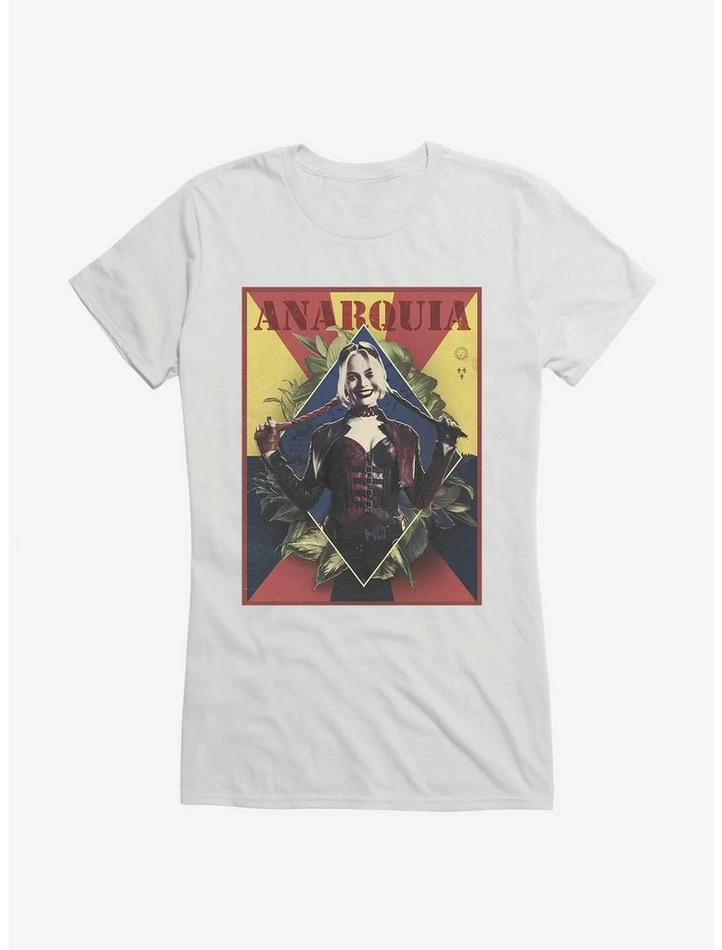 Top 10 ๐ DC The Suicide Squad Harley Quinn Anarquia ๐ง Girls T-Shirt ๐ - Image 6
