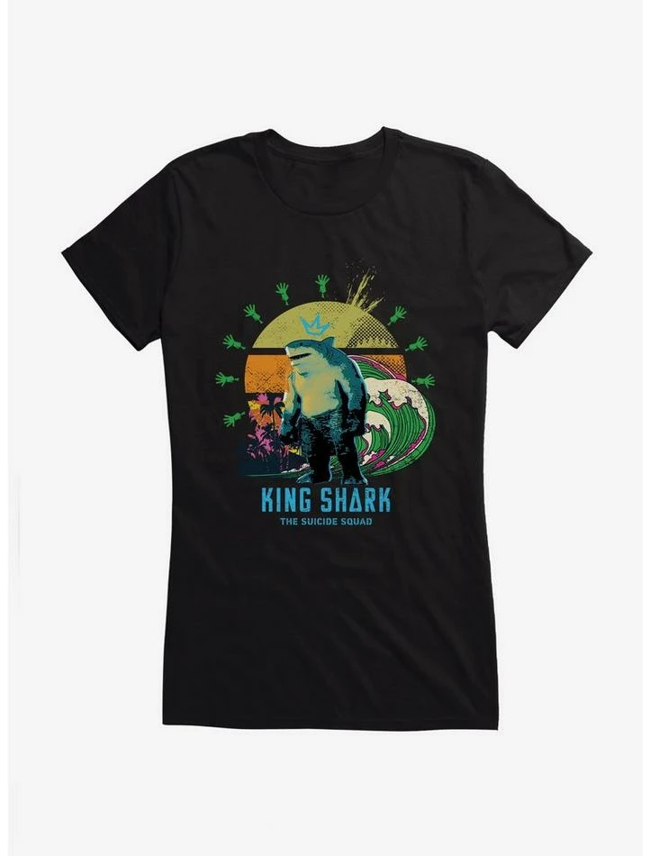 Top 10 👍 DC The Suicide Squad King Shark Crown 👧 Girls T-Shirt 🤩 - Image 2