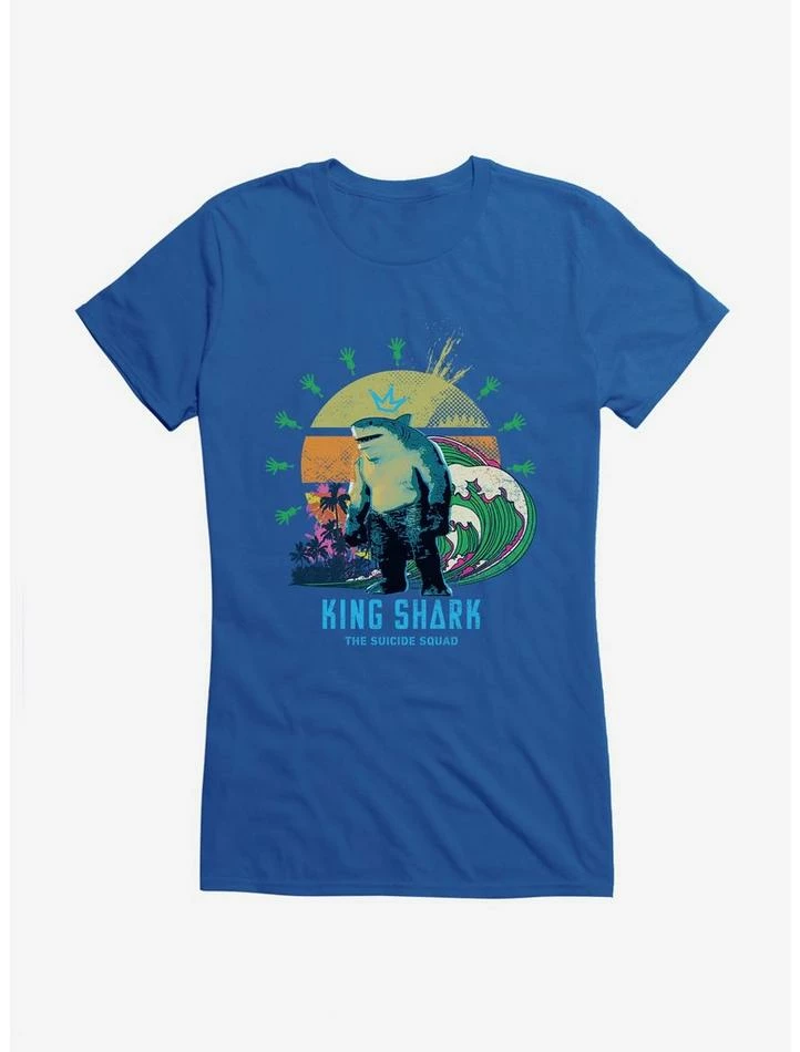 Top 10 👍 DC The Suicide Squad King Shark Crown 👧 Girls T-Shirt 🤩 - Image 5
