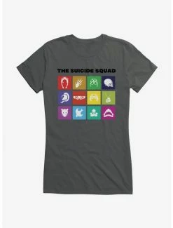 Best reviews of 😀 DC Comics The Suicide Squad Symbols 👧 Girls T-Shirt ⭐