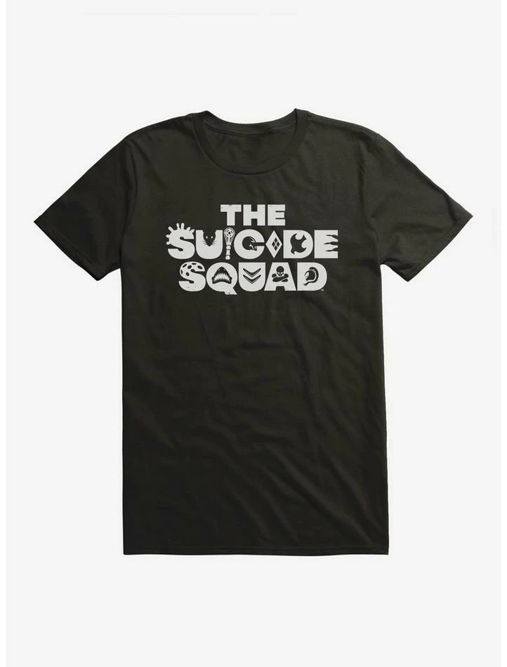 Top 10 🌟 DC Comics The Suicide Squad Black Logo T-Shirt 🤩 - Image 2