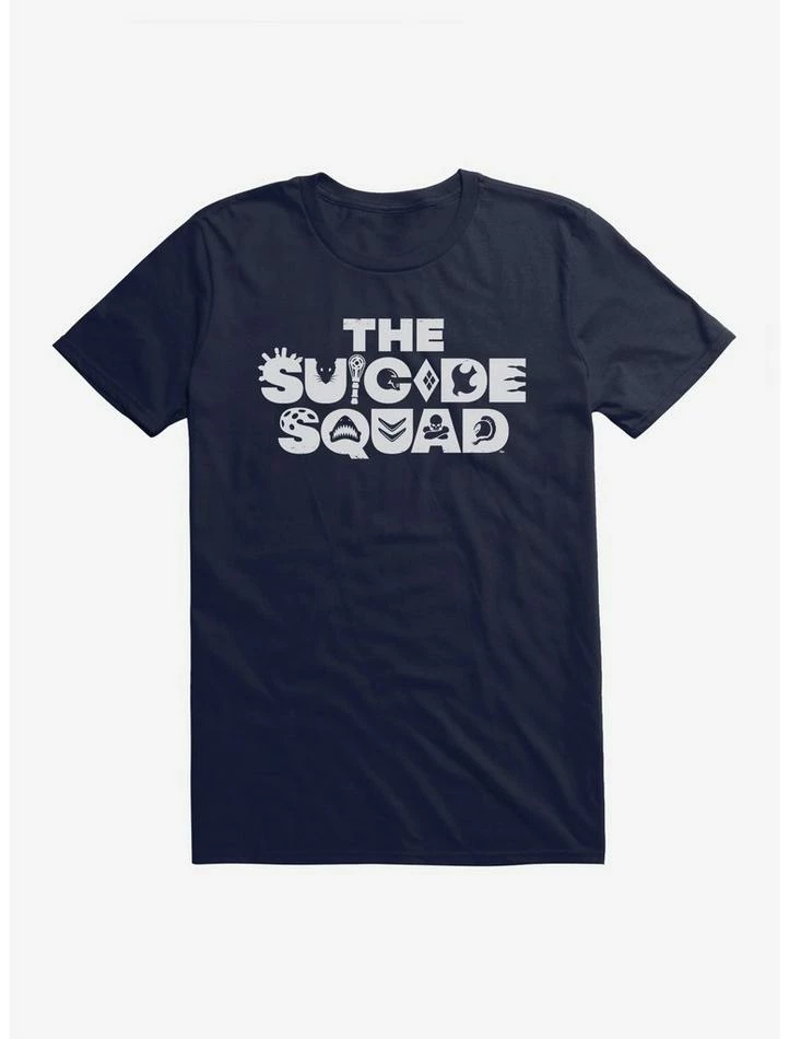 Top 10 🌟 DC Comics The Suicide Squad Black Logo T-Shirt 🤩