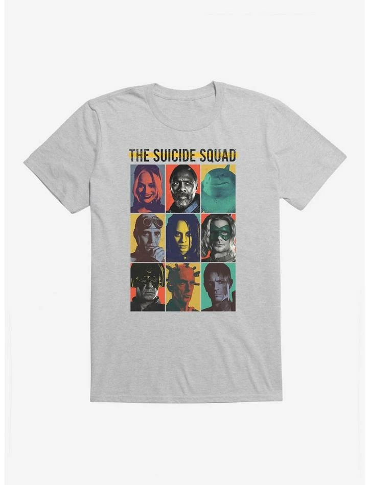 Wholesale ๐ DC Comics The Suicide Squad Character Panels T-Shirt ๐ - Image 3
