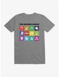 Deals ๐ฅฐ DC Comics The Suicide Squad Symbols T-Shirt ๐