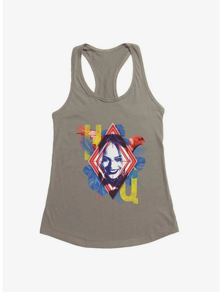 Top 10 ⭐ DC Comics The Suicide Squad Harley Quinn Initials Bird 👧 Girls Tank ✨ - Image 3