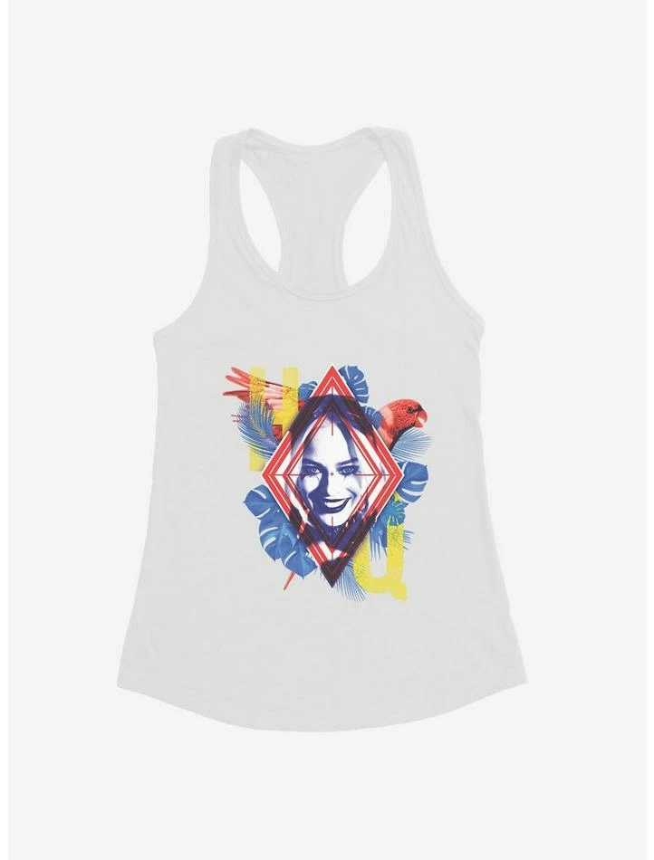 Top 10 ⭐ DC Comics The Suicide Squad Harley Quinn Initials Bird 👧 Girls Tank ✨ - Image 6