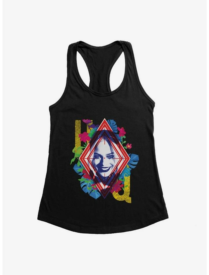 Flash Sale ๐ DC Comics The Suicide Squad Harley Quinn Initials ๐ง Girls Tank ๐