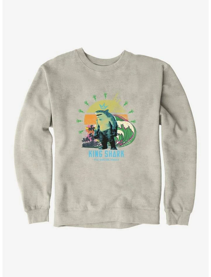 Wholesale ๐ DC Comics The Suicide Squad King Shark Sweatshirt โ - Image 6