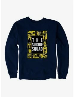 Best Pirce ⭐ DC Comics The Suicide Squad Square Sweatshirt 🌟