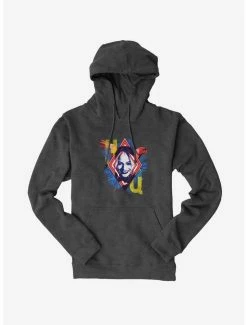 Best Pirce 🧨 DC Comics The Suicide Squad Harley Quinn Initials Bird Hoodie 🥰