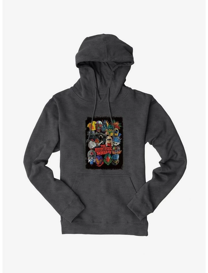 Budget ๐ DC Comics The Suicide Squad Faces Hoodie ๐ - Image 3