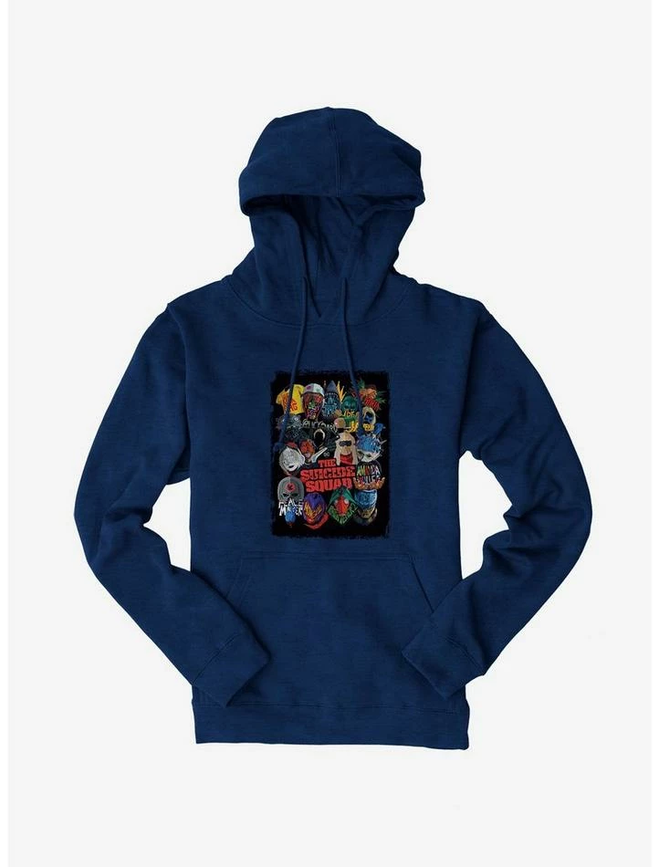 Budget ๐ DC Comics The Suicide Squad Faces Hoodie ๐