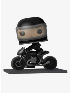 Hot Sale 🎉 Funko The Batman Pop! Rides Selina Kyle On Motorcycle Vinyl Figure 🎉