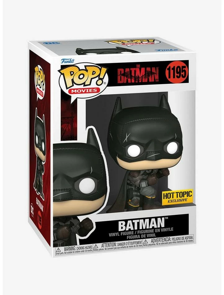 Wholesale π₯ Funko The Batman Pop! Movies Batman (Battle Damaged) Vinyl Figure Hot Topic Exclusive π - Image 2
