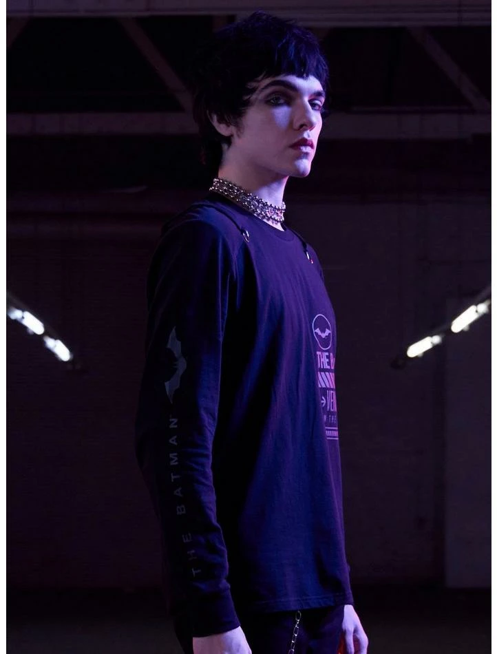 Best Sale 😉 DC Comics The Batman Tactical Long-Sleeve T-Shirt 😉 - Image 5