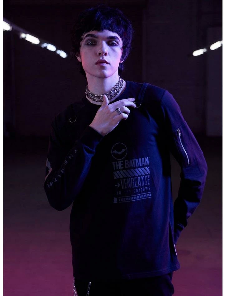 Best Sale 😉 DC Comics The Batman Tactical Long-Sleeve T-Shirt 😉