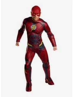 Discount 🧨 DC Comics Justice League Flash Deluxe Costume ⌛