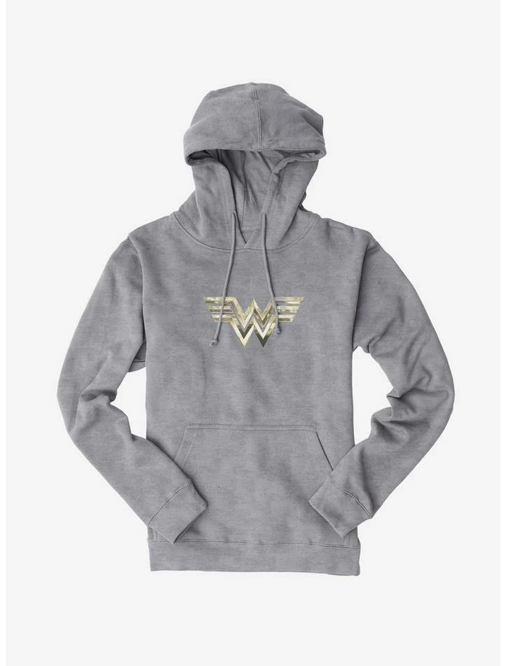 New 💯 DC Comics Wonder 👩 Woman Golden Insignia Hoodie 💯 - Image 3