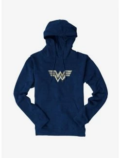 New 💯 DC Comics Wonder 👩 Woman Golden Insignia Hoodie 💯