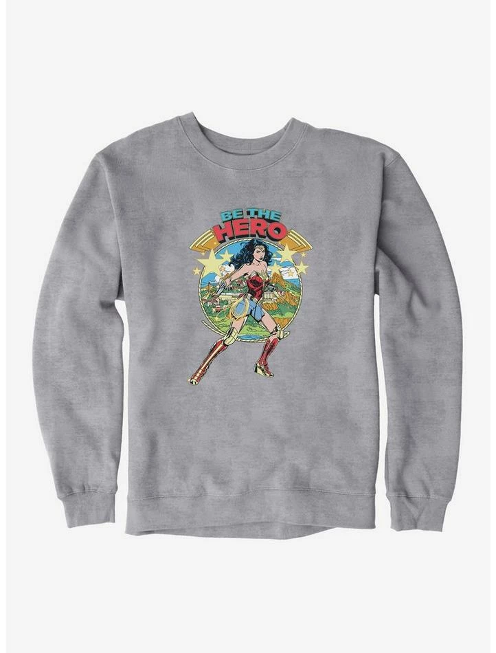 Budget ๐ฅฐ DC Comics Wonder ๐ฉ Woman 1984 Be The Hero Themyscira Sweatshirt ๐ - Image 4