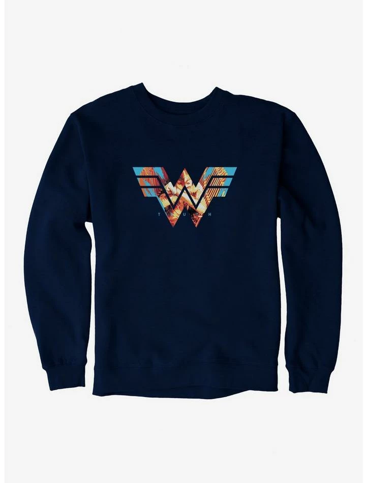 Best deal ๐ DC Comics Wonder ๐ฉ Woman 1984 Blocking Insignia Sweatshirt ๐ฅ - Image 4