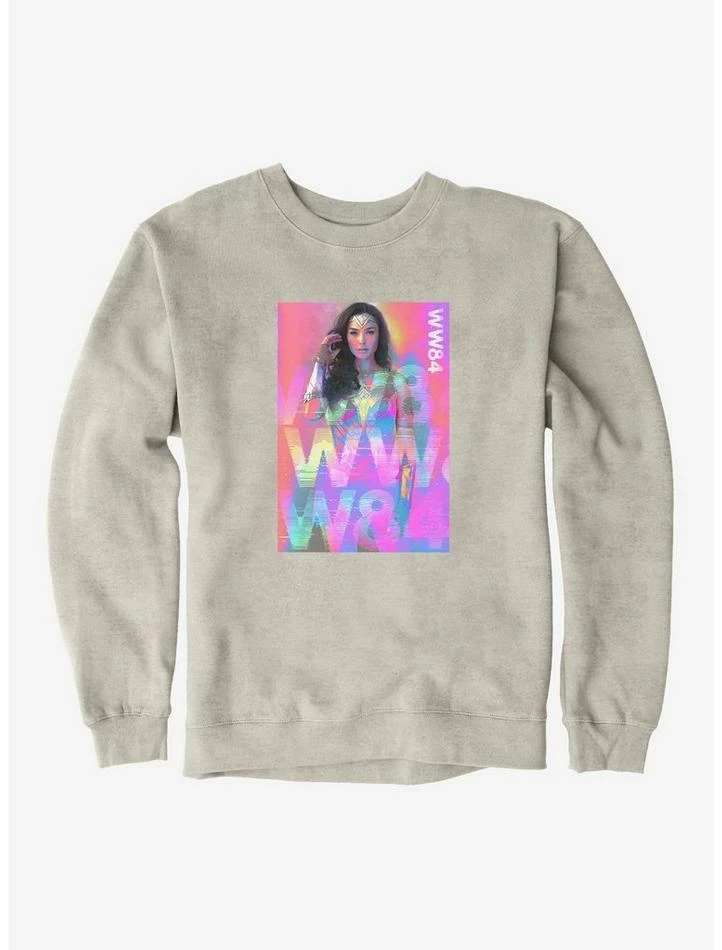 Outlet 🔔 DC Comics Wonder 👩 Woman 1984 Static Poster Sweatshirt 😉 - Image 5
