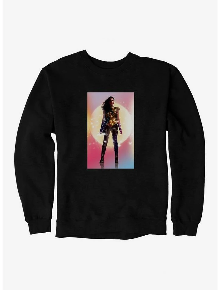 Flash Sale ๐คฉ DC Comics Wonder ๐ฉ Woman 1984 Sun Silhouette Sweatshirt ๐ - Image 2