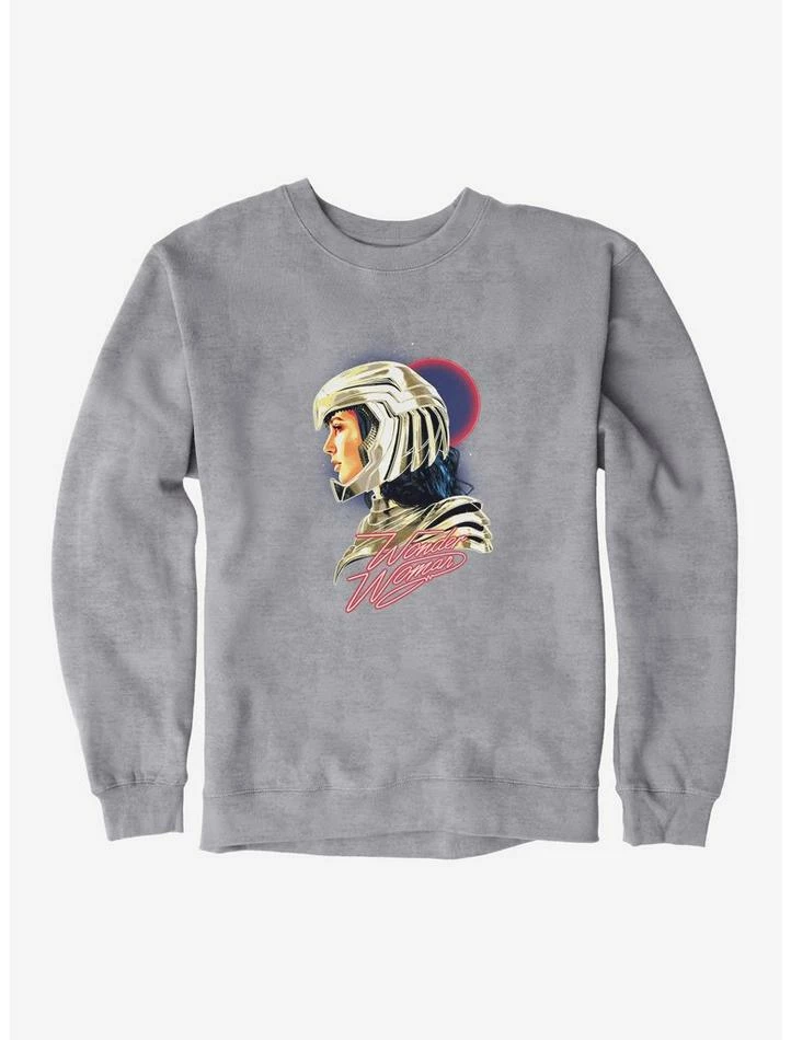 Discount 🛒 DC Comics Wonder 👩 Woman 1984 Gold Armor Throwback Sweatshirt 😍 - Image 3