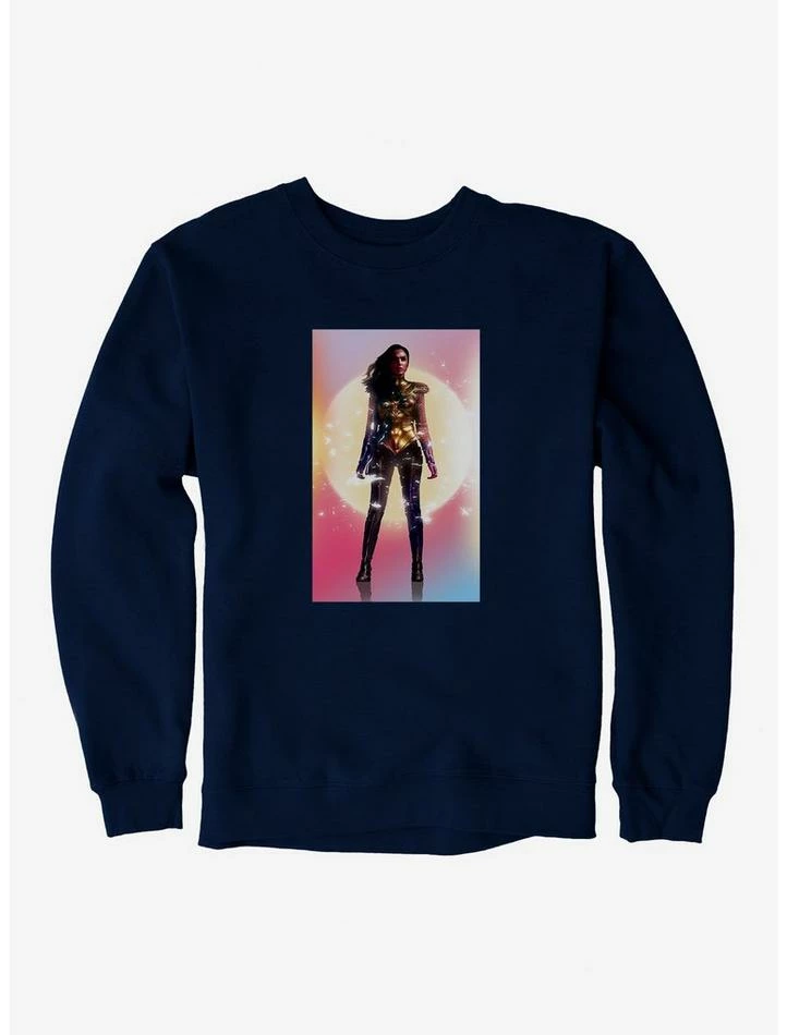 Flash Sale ๐คฉ DC Comics Wonder ๐ฉ Woman 1984 Sun Silhouette Sweatshirt ๐ - Image 4