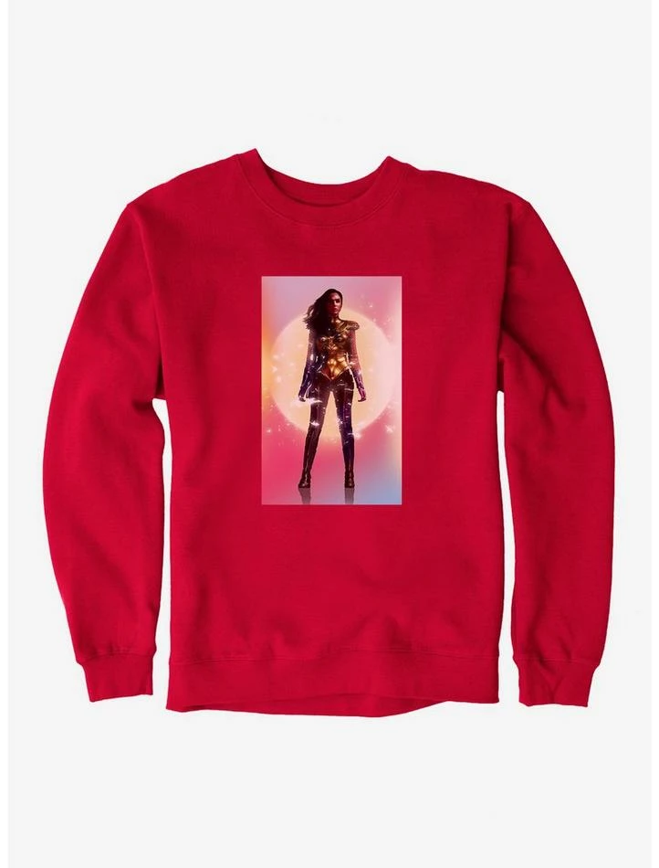 Flash Sale ๐คฉ DC Comics Wonder ๐ฉ Woman 1984 Sun Silhouette Sweatshirt ๐