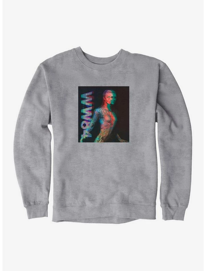 Buy ๐ DC Comics Wonder ๐ฉ Woman 1984 The Cheetah Glitch Sweatshirt ๐งจ - Image 4