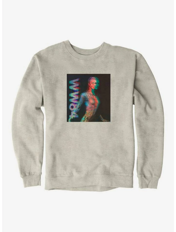 Buy ๐ DC Comics Wonder ๐ฉ Woman 1984 The Cheetah Glitch Sweatshirt ๐งจ - Image 6