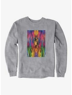 Outlet ๐ฏ DC Comics Wonder ๐ฉ Woman 1984 Multicolor Poster Sweatshirt ๐ฏ
