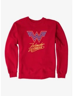 Hot Sale ๐คฉ DC Comics Wonder ๐ฉ Woman 1984 Neon Throwback Sweatshirt โญ