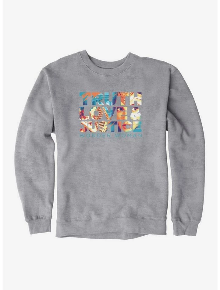 Best reviews of 👍 DC Comics Wonder 👩 Woman 1984 Truth, Love, & Justice Sweatshirt ⭐