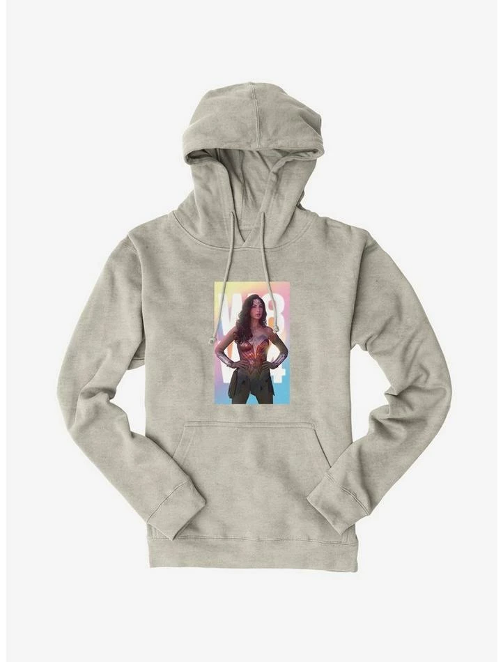 Best deal ๐งจ DC Comics Wonder ๐ฉ Woman 1984 Is Here Multi Background Hoodie โ - Image 5