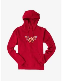 Promo 😀 DC Comics Wonder 👩 Woman 1984 Blocking Insignia Hoodie ⌛