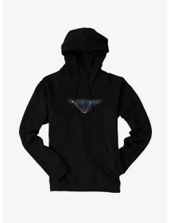 Promo 👏 DC Comics Wonder 👩 Woman 1984 Dark Line Stack Title Hoodie 💯