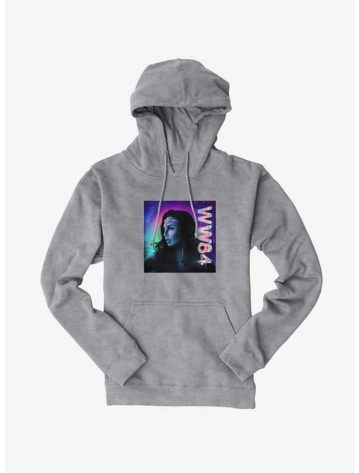 New 🤩 DC Comics Wonder 👩 Woman 1984 Dark Posterized Art Hoodie 🥰 - Image 3