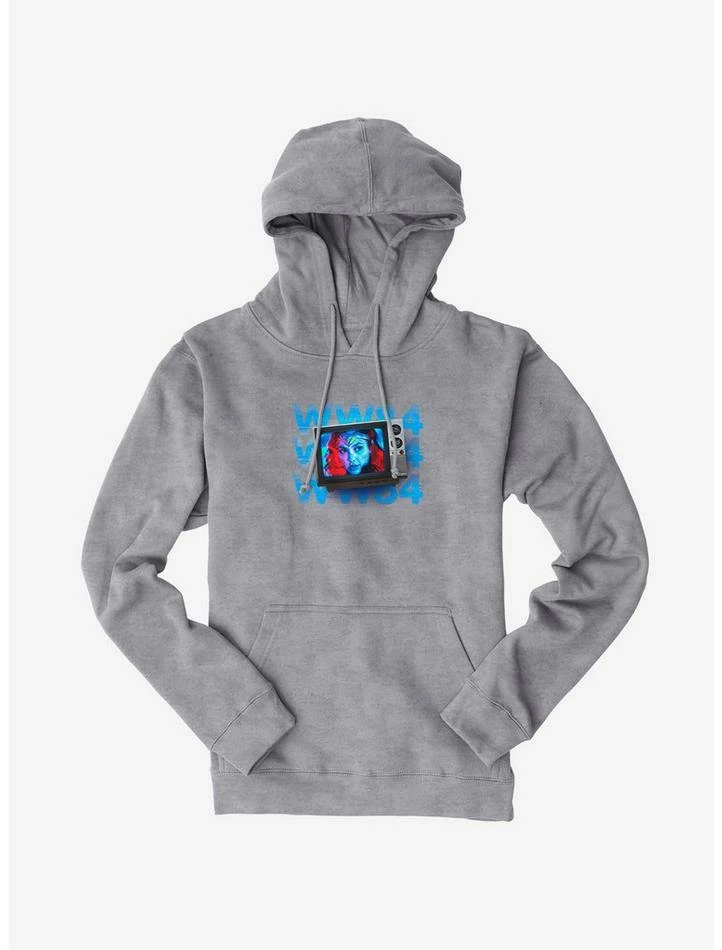 Outlet 😀 DC Comics Wonder 👩 Woman 1984 Retro Box TV Hoodie 💯 - Image 3