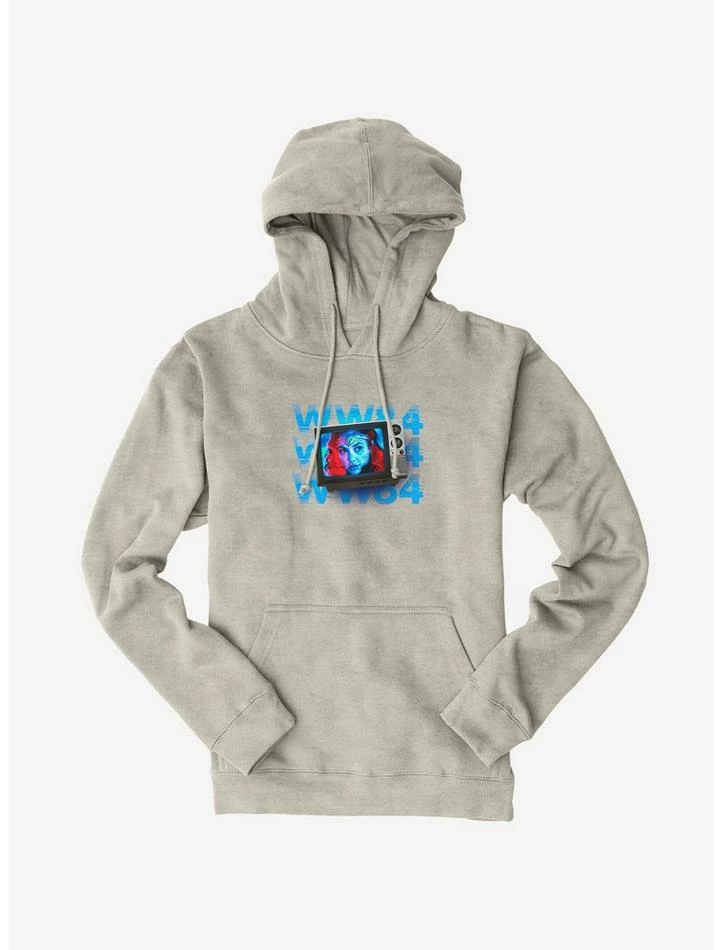 Outlet 😀 DC Comics Wonder 👩 Woman 1984 Retro Box TV Hoodie 💯 - Image 5