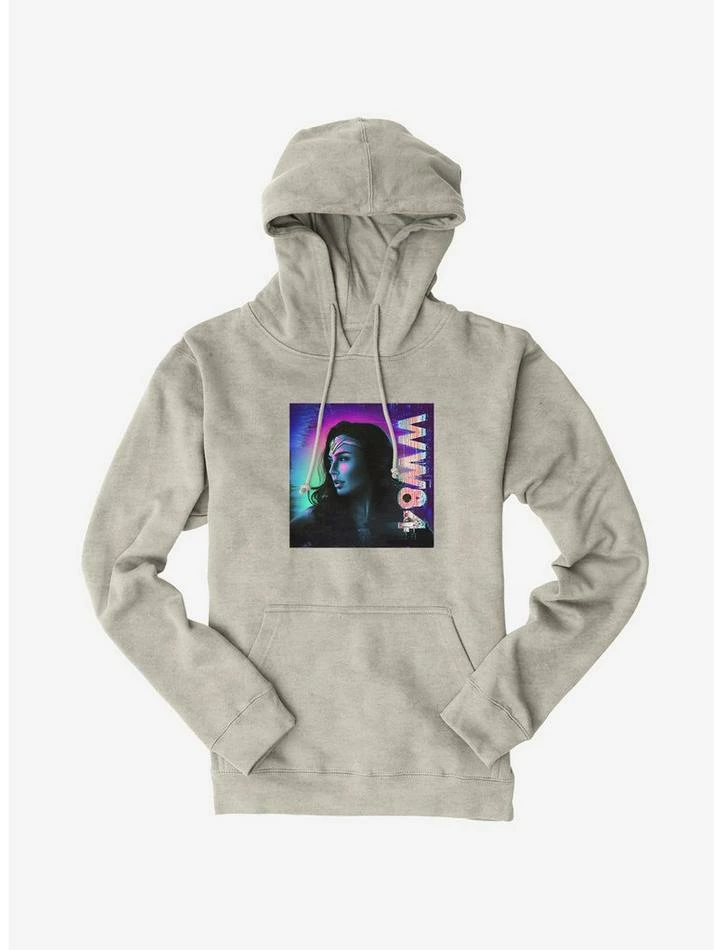 New 🤩 DC Comics Wonder 👩 Woman 1984 Dark Posterized Art Hoodie 🥰 - Image 5