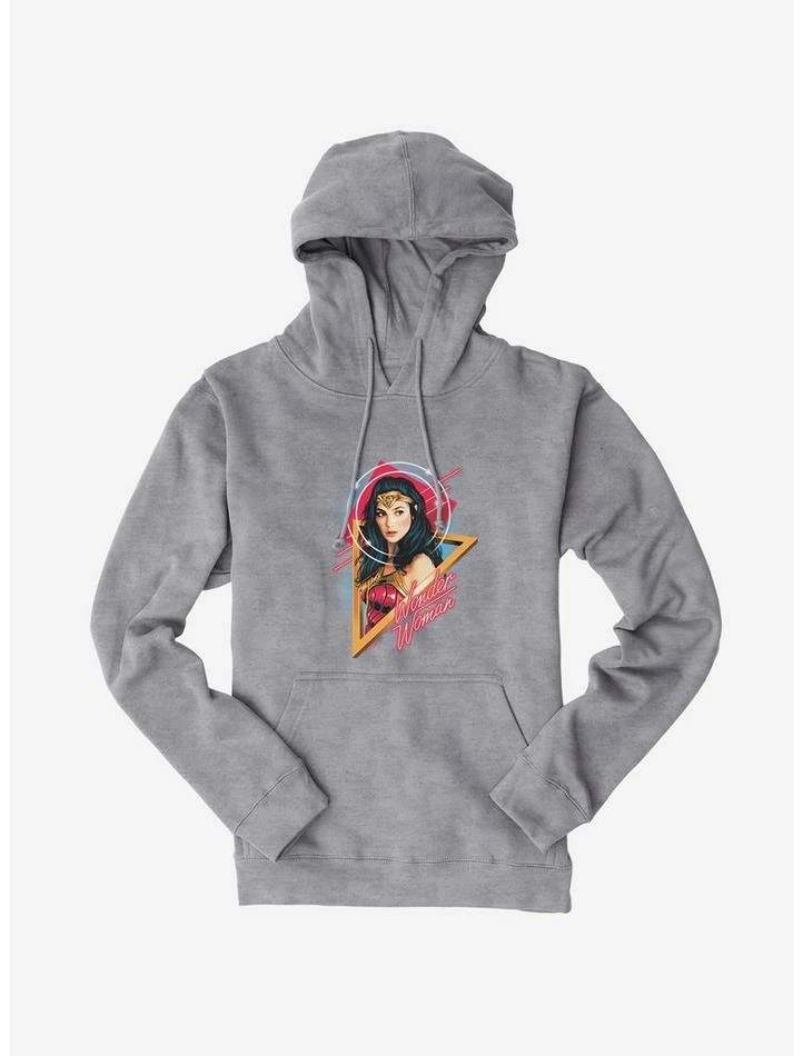 Best Pirce ๐ DC Comics Wonder ๐ฉ Woman 1984 Retro Art Portait Hoodie ๐งจ - Image 3