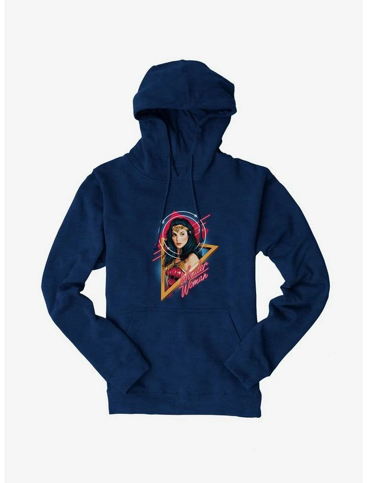 Best Pirce ๐ DC Comics Wonder ๐ฉ Woman 1984 Retro Art Portait Hoodie ๐งจ - Image 4