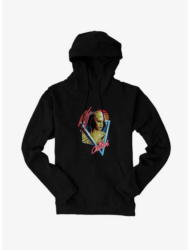 Buy ๐งจ DC Comics Wonder ๐ฉ Woman 1984 The Cheetah Retro Art Portrait Hoodie ๐ฏ - Image 2