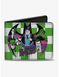 Best deal 🛒 DC Comics Batman Villains Checker Bifold Wallet ✔️