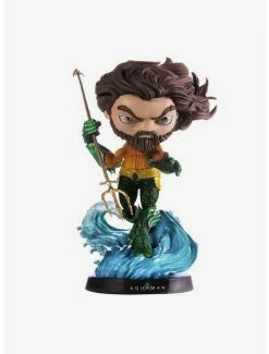 Cheap 🥰 DC Comics Aquaman Deluxe Mini Co. Statue 🤩