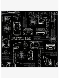 Wholesale 🎁 DC Comics Batman Batmobile Peel & Stick Wallpaper 😀