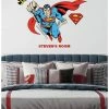 Deals 😀 DC Comics Superman Alphabet Peel & Stick Giant Wall Decals 👏