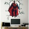 Flash Sale 🎉 DC Comics Superman Cracked Peel & Stick Giant Wall Decal 😍